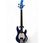 Used OLP MM2 Metallic Blue Electric Bass Guitar thumbnail