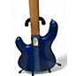 Used OLP MM2 Metallic Blue Electric Bass Guitar