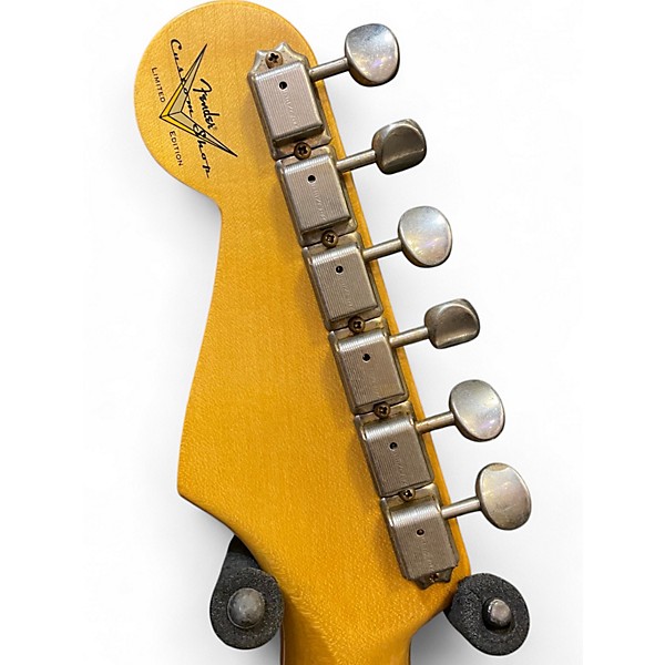 Used Fender Custom Shop 70th Anniversary Relic1954 Stratocaster Journe Wide Fade 2-Color Sunburst Solid Body Electric Guitar