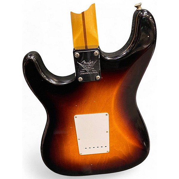Used Fender Custom Shop 70th Anniversary Relic1954 Stratocaster Journe Wide Fade 2-Color Sunburst Solid Body Electric Guitar