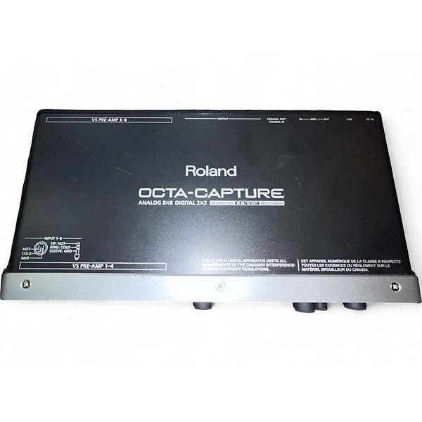 Used Roland Octa-Capture Audio Interface