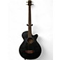 Used Rogue AB304 TRANSPARENT BLACK Acoustic Bass Guitar