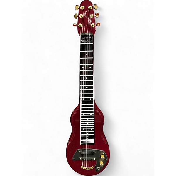 Used Melobar Lap Steel Wine Red Lap Steel