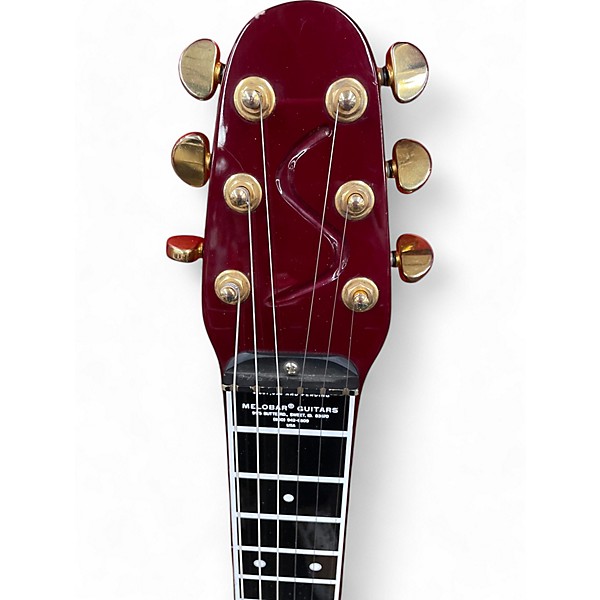 Used Melobar Lap Steel Wine Red Lap Steel
