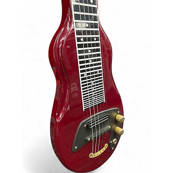 Used Melobar Lap Steel Wine Red Lap Steel