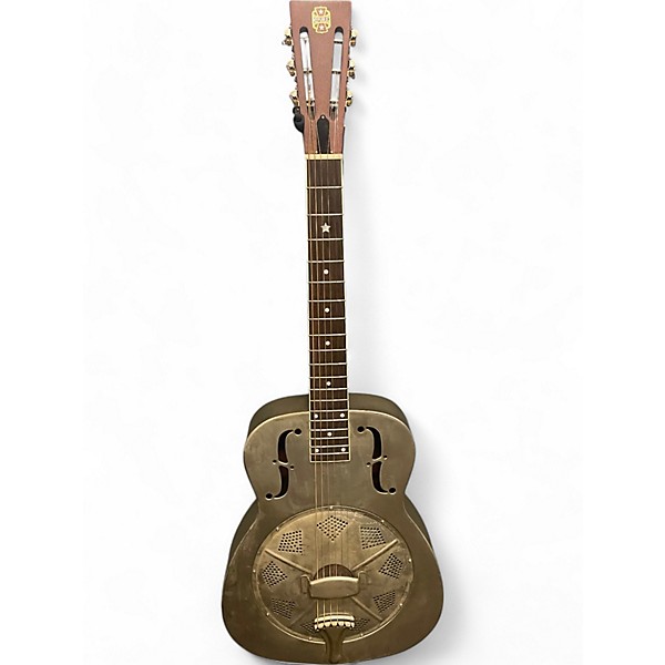 Used Republic Resolian Antique Steel Resonator Guitar