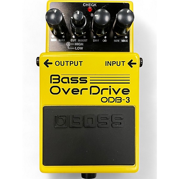 Used BOSS ODB3 Bass Overdrive Bass Effect Pedal