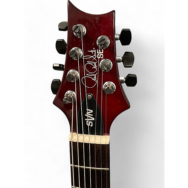 Used PRS svn se Black Cherry Solid Body Electric Guitar
