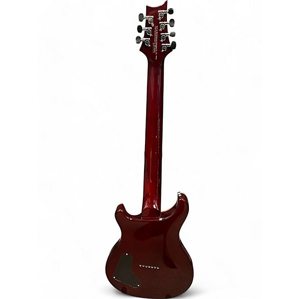 Used PRS svn se Black Cherry Solid Body Electric Guitar