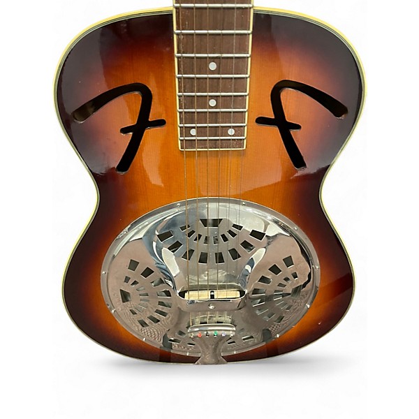 Used Fender FR50 SUNBURST Resonator Guitar