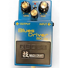 Used BOSS BD2W Blues Driver Waza Craft Effect Pedal