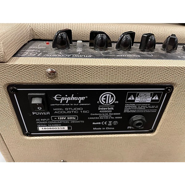 Used Epiphone STUDIO ACOUSIC 15C Acoustic Guitar Combo Amp