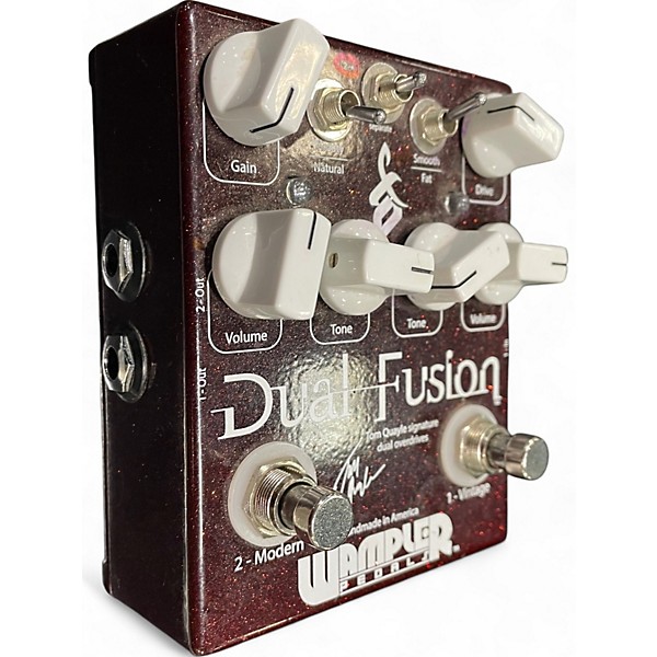 Used Wampler Dual Fusion Tom Quayle Signature Overdrive Effect Pedal