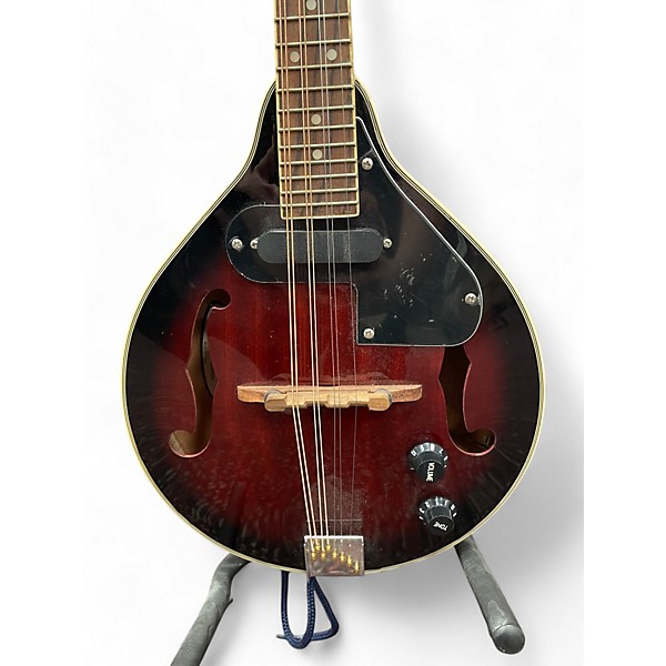 Used Savannah SA-115-E red sunburst Mandolin