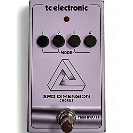 Used TC Electronic 3rd Dimension Chorus Effect Pedal