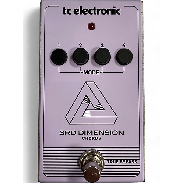 Used TC Electronic 3rd Dimension Chorus Effect Pedal