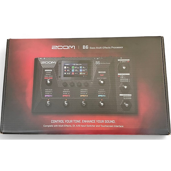Used Zoom B6 Effect Processor