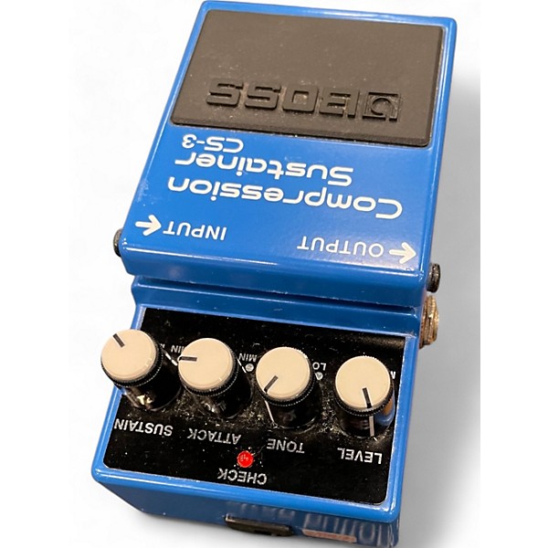 Used BOSS CS3 Compressor Sustainer Effect Pedal