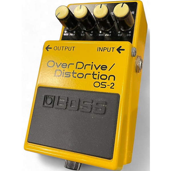 Used BOSS OS2 Overdrive Distortion Effect Pedal