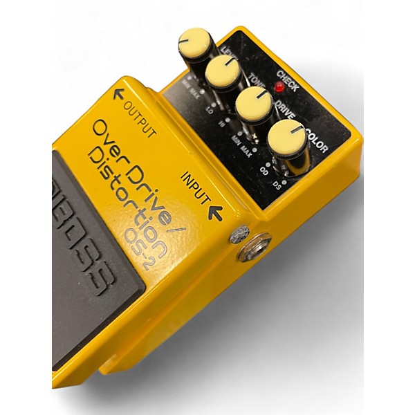 Used BOSS OS2 Overdrive Distortion Effect Pedal