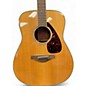 Used Yamaha FG730S Natural Acoustic Guitar