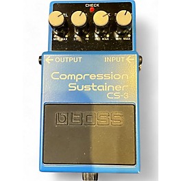 Used BOSS CS3 Compressor Sustainer Effect Pedal