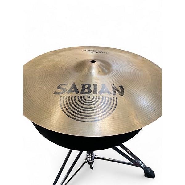 Used SABIAN 16in AA Thin Crash Cymbal