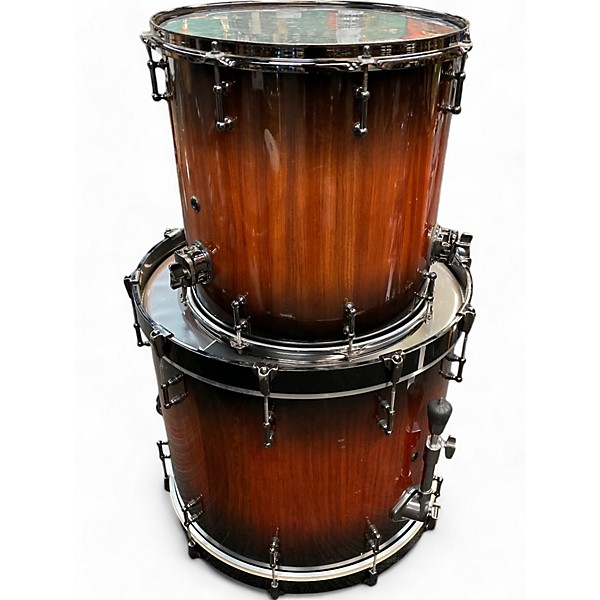Used SJC 2 Piece CUSTOM BUBINGA  Natural Bubinga Drum Kit