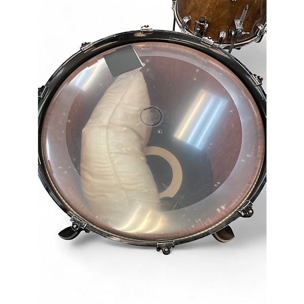Used SJC 2 Piece CUSTOM BUBINGA  Natural Bubinga Drum Kit