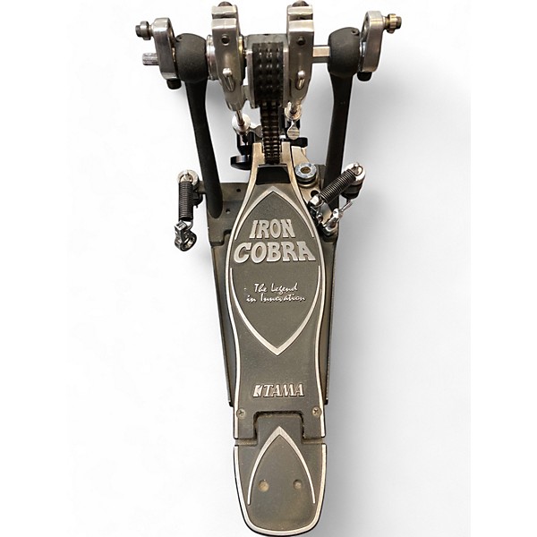 Used TAMA iRON cOBRA 900 pOWER gLIDE dOUBLE pEDAL Double Bass Drum Pedal