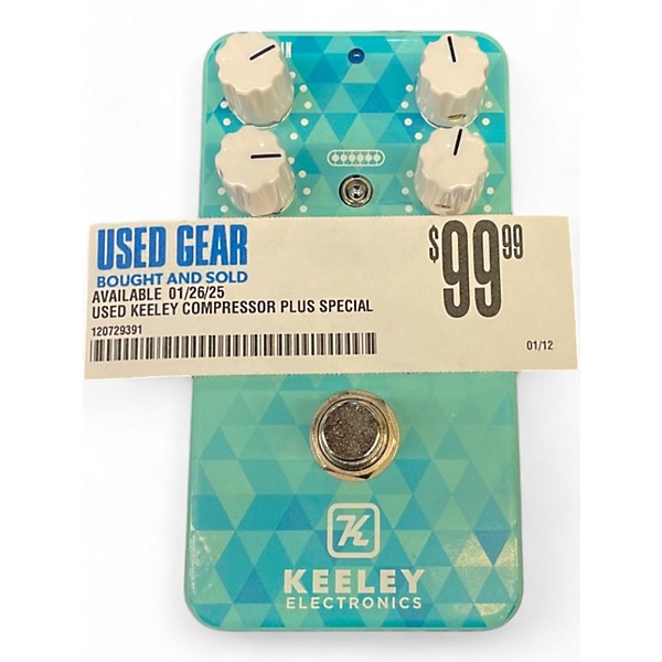 Used Keeley compressor plus Special edition Effect Pedal