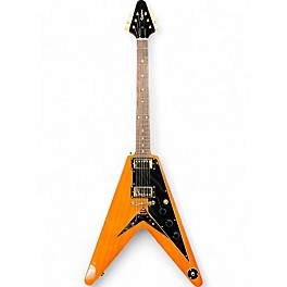 Used Epiphone 1958 Korina Flying V Natural Solid Body Electric Guitar