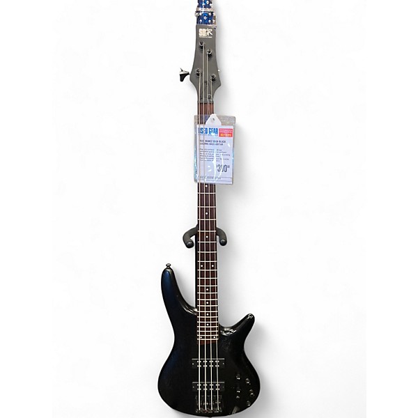 Used Ibanez SDGR Black Electric Bass Guitar