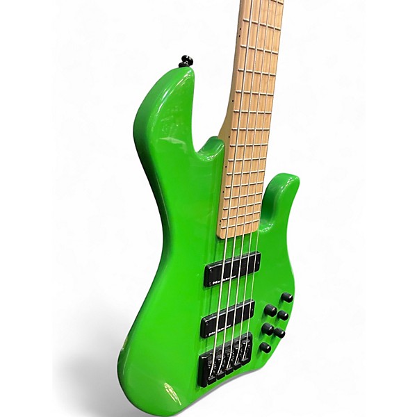 Used Markbass MB Kimandu Green Electric Bass Guitar