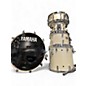 Used Yamaha 5 Piece Absolute Hybrid Maple Alpine White Drum Kit thumbnail