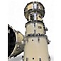 Used Yamaha 5 Piece Absolute Hybrid Maple Alpine White Drum Kit