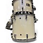 Used Yamaha 5 Piece Absolute Hybrid Maple Alpine White Drum Kit