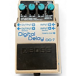 Used BOSS DD7 Digital Delay Effect Pedal