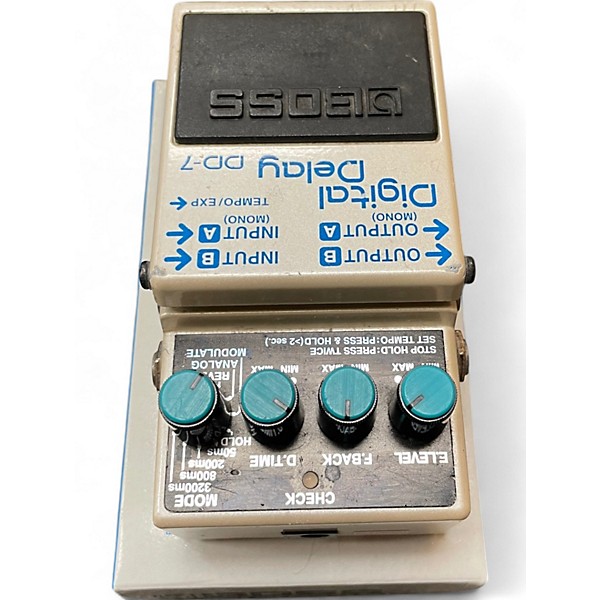 Used BOSS DD7 Digital Delay Effect Pedal