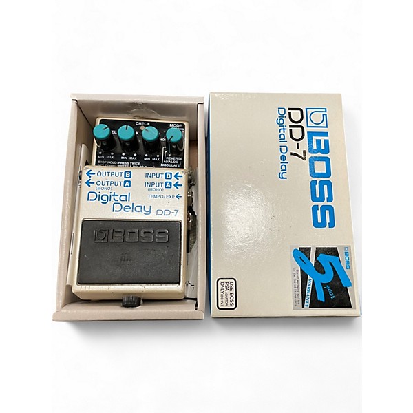 Used BOSS DD7 Digital Delay Effect Pedal