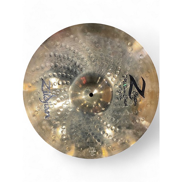 Used Zildjian 18in Z Custom Medium Crash Cymbal