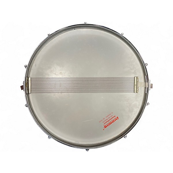 Used Apollo 14X6 CHROME STEEL SNARE Chrome Drum