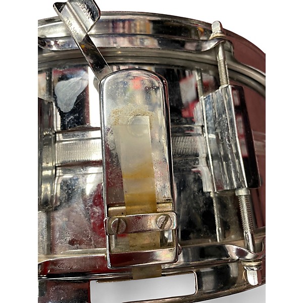 Used Apollo 14X6 CHROME STEEL SNARE Chrome Drum