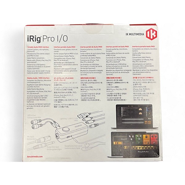 Used IK Multimedia iRig Proi Audio Interface