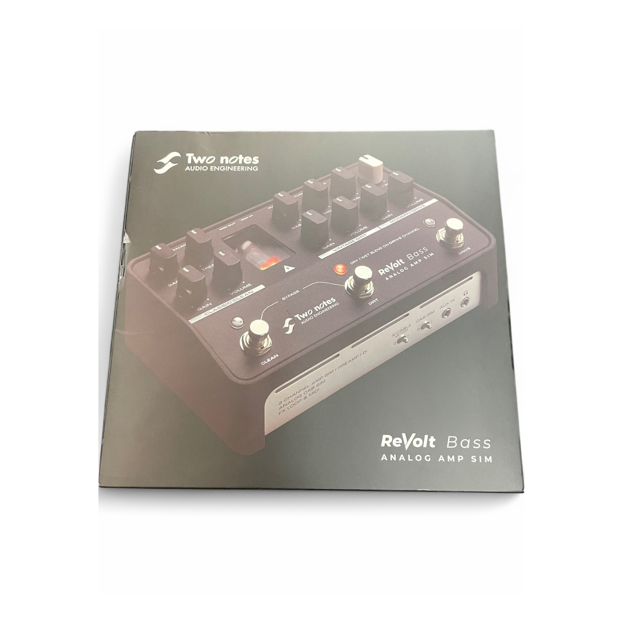 ベース Two notes audio engineering Revolt Bass ReVolt Bass - Analog Bass Amp Sim - Two notes