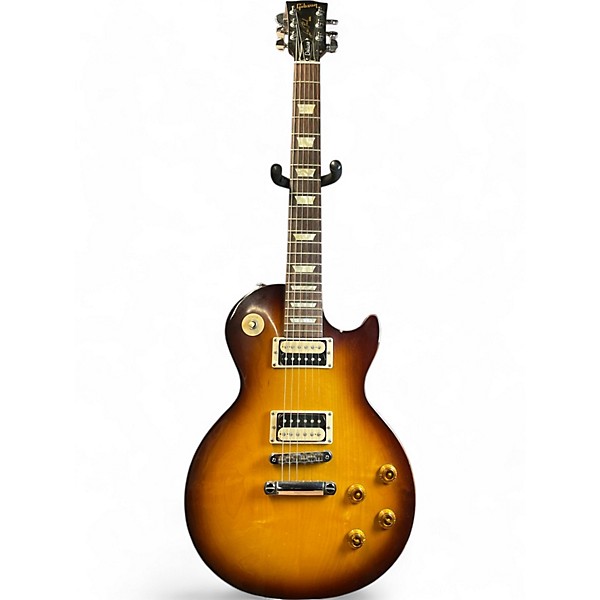 Used 2010 Gibson Les Paul Deluxe Tobacco Solid Body Electric Guitar