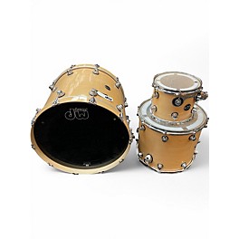 Used DW 3 Piece Performance Series Natural Drum Kit