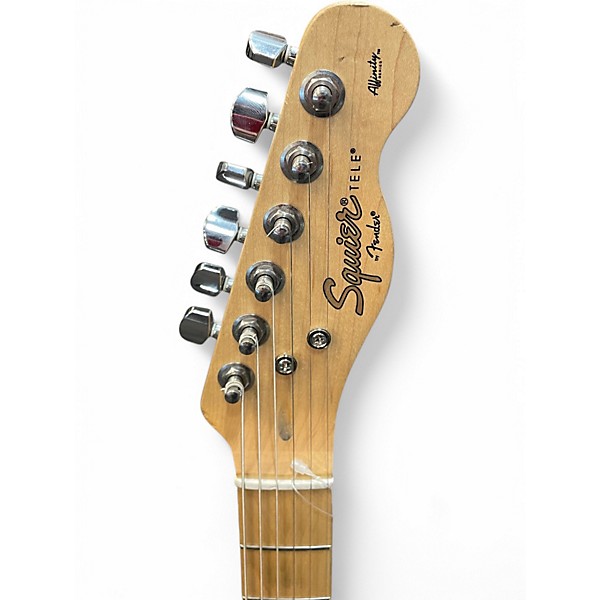 Used Squier Affinity Telecaster 2 Tone Sunburst Solid Body Electric Guitar