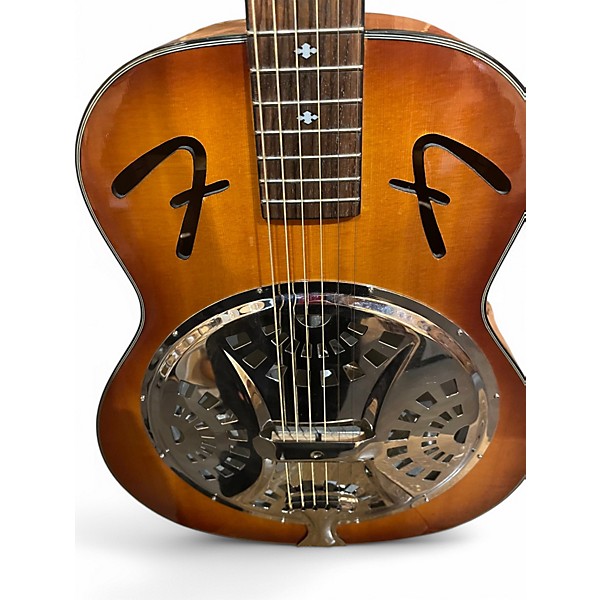 Used Fender FR50 2 Color Sunburst Resonator Guitar