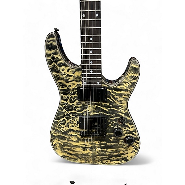 ギター Schecter STEALTH AD-C-1-ST SBK Schecter Stealth C-1 - Satin Black Stealth | Sweetwater
